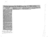 Union presses for OLRB hearing in CBM strike