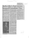 Remember when: Belleville's first tavern housed Canadian Tire