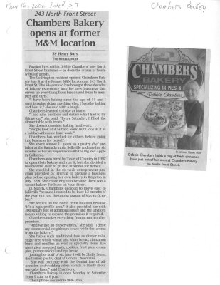 Chambers Bakery opens at former M&M location