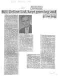 Bill Deline Ltd. kept growing and growning