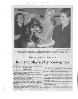 Run and play and grooming too: Doggie Do and Day Care