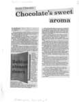 Chocolates sweet aroma: Donini Chocolate