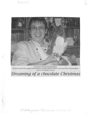 Dreaming of a chocolate Christmas: Donini Chocolate