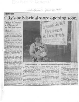 Citys only bridal store opening soon: Dresses and Dreams