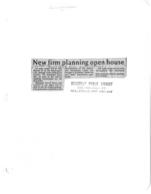 New firm planning open house: Environglass