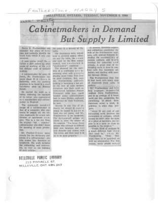 Cabinetmakers in Demand But Supply is Limited