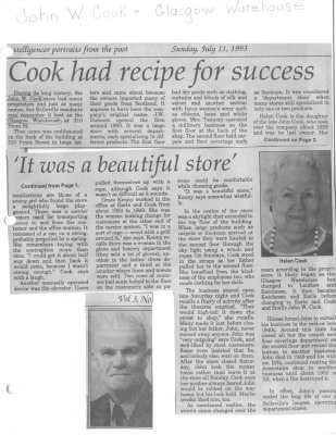 Cook Had Recipe For Success