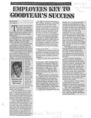 Employees Key to Goodyear's Success