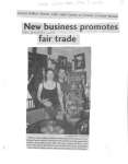 New Business Promotes Fair Trade