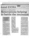 Renovations Helping to Battle the Recession