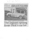 Remember when: The Jaguars sprang from Dick's car lot