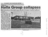 Halla Group collapses