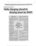 Halla expected to unveil plan for another expansion