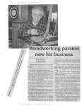 Woodworking passion now his business