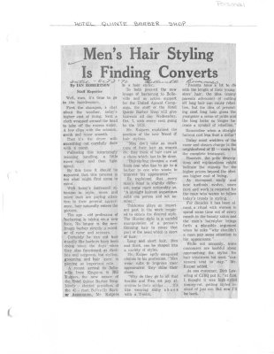 Men's Hair Styling is finding Converts