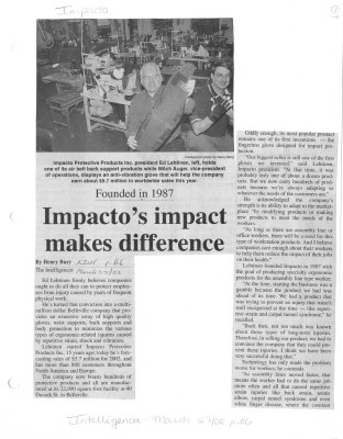 Impacto's impact makes difference