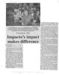 Impacto's impact makes difference