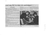 Just say NO to new ink cartridges!