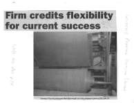 Firm credits flexibility for current success