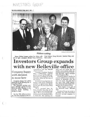 Investors Group expands with new Belleville office