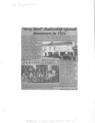 &quot;Grey Dort&quot; dealership opened downtown in 1924