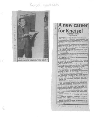 A new career for Kneisel