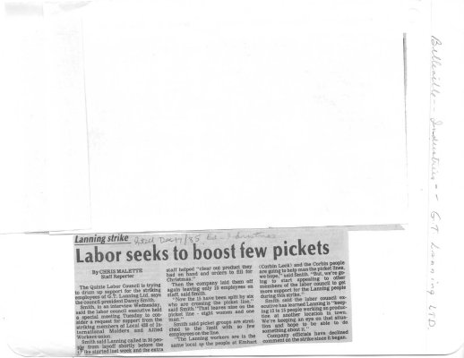 Labor seeks to boost few pickets