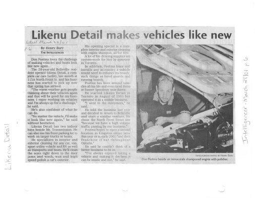 Likenu Detail makes vehicles like new