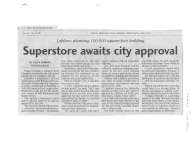 Superstore awaits city approval