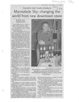 Marmalade Sky: changing the world from new downtown store