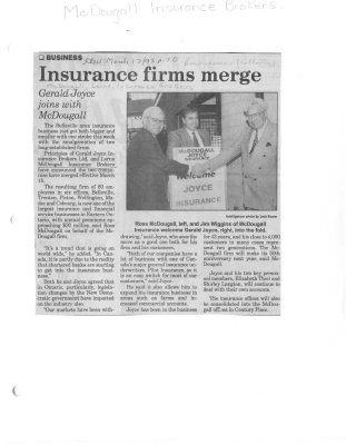 Insurance firms merge