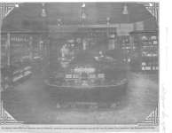 An interior view of McFee's jewelry store