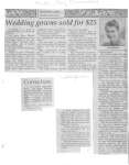 Remember When: Wedding gowns sold for $25