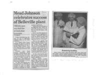 Mead Johnson celebrates success of Belleville plant