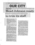 Mead Johnson ready to trim its staff