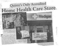 Quinte's Only Accredited Home Health Care Store