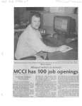 MCCI has 100 job openings