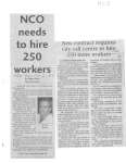 NCO needs to hire 250 workers