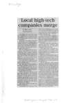 Local high-tech companies merge