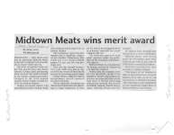 Midtown Meats wins merit award