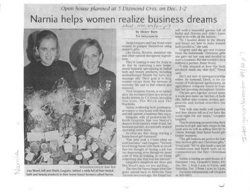 Narnia helps women realize business dreams