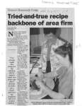 Tried-and-true recipe backbone of area firm