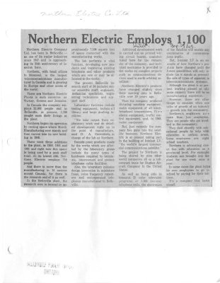 Northern Electric employs 1,100