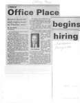 Office Place begins hiring