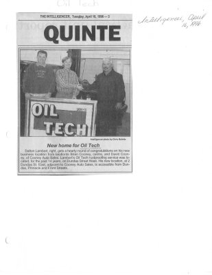 New home for Oil Tech