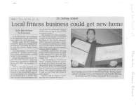 Local fitness business could get new home