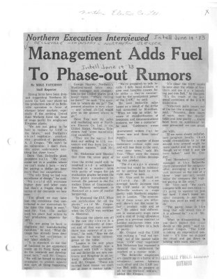 Management Adds Fuel To Phase-out Rumors