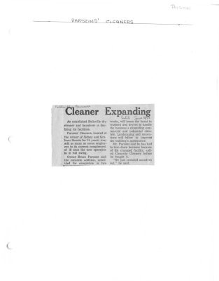 Cleaner Expanding