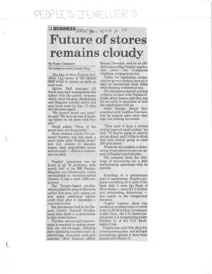 Future of stores remains cloudy