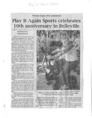 Play it Again Sports celebrates 10th anniversary in Belleville